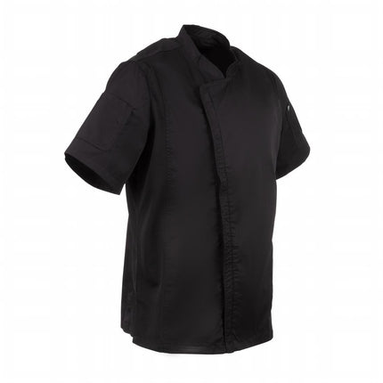 Unisex Chef Jacket with Zipper and Cool Vent Panels | Chef Works Springfield | Black | S 6