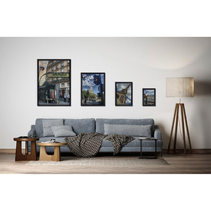 Folding Frame A4 Matte Black 25mm | Europel 10