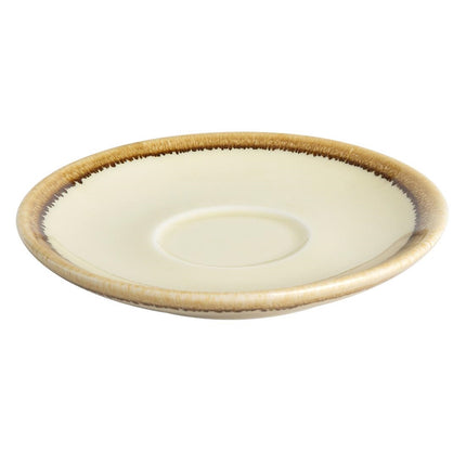 Espresso Saucers 11.5cm Sandstone | Olympia Kiln Collection | 6 Pieces 2