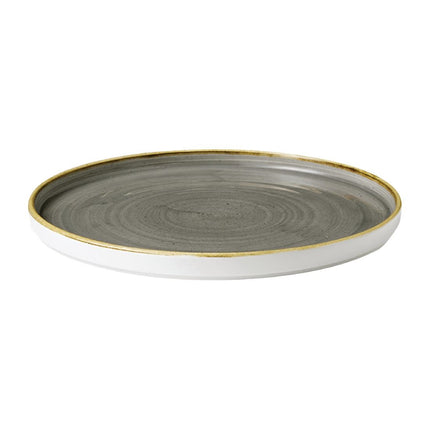 Stonecast Grey Rimmed Plate 22cm | Churchill 2