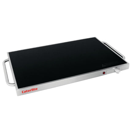 Stainless Steel Heated Plate 55x35cm 230W | Caterlite 3