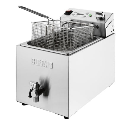 Single Electric Fryer with Timer | Buffalo | 8L Tank | 2.9kW Element 3