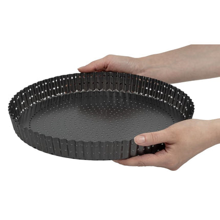 Crusty Bake Quiche Tin 300mm | Masterclass | Carbon Steel | Non-Stick 7