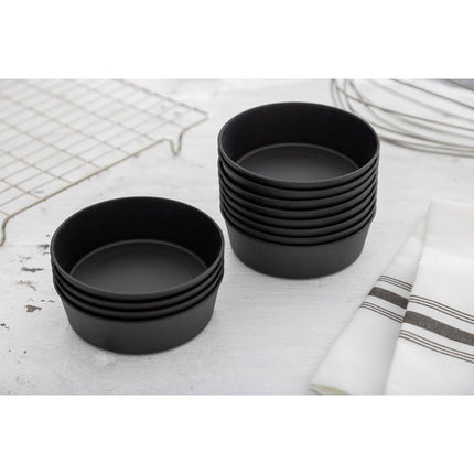 Exoglass Smooth Mini Tart Molds 10cm | Matfer Bourgeat | 12 Pieces 7