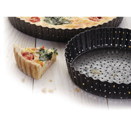 Crusty Bake Quiche Tin 300mm | Masterclass | Carbon Steel | Non-Stick 2