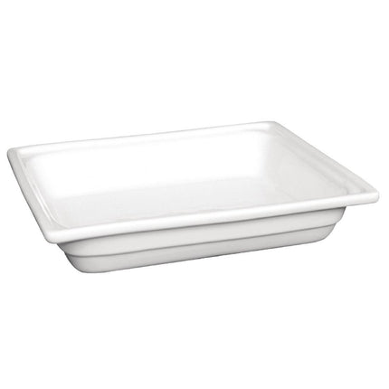 Whiteware GN 1/2 Food Pan 100mm Deep | Olympia