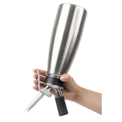 ISI Stainless Steel Whipped Cream Dispenser 1L 5