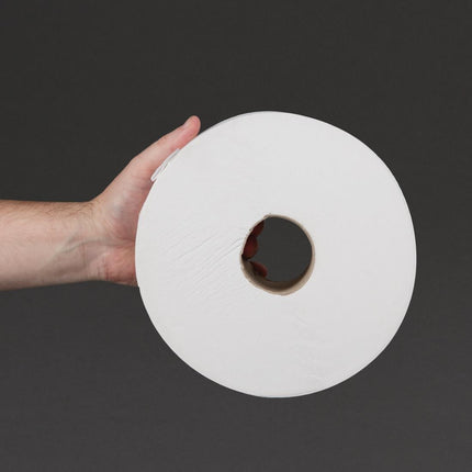Jantex Jumbo 2-Ply Toilet Paper Rolls 300m | 6 Rolls 2