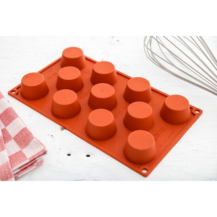 Silicone Mini Muffin Baking Mold for 11 Mini Muffins | Pavoni Formaflex 8
