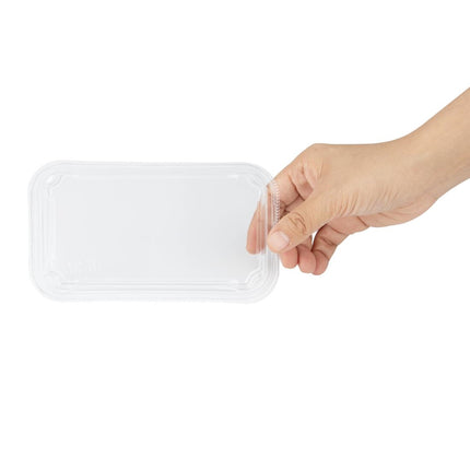 Recycleable PET Lids for No. 1 Sushi Trays | Fiesta | Pack of 300 3