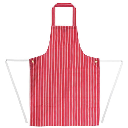 Waterproof Apron Red-White Striped | Whites 2