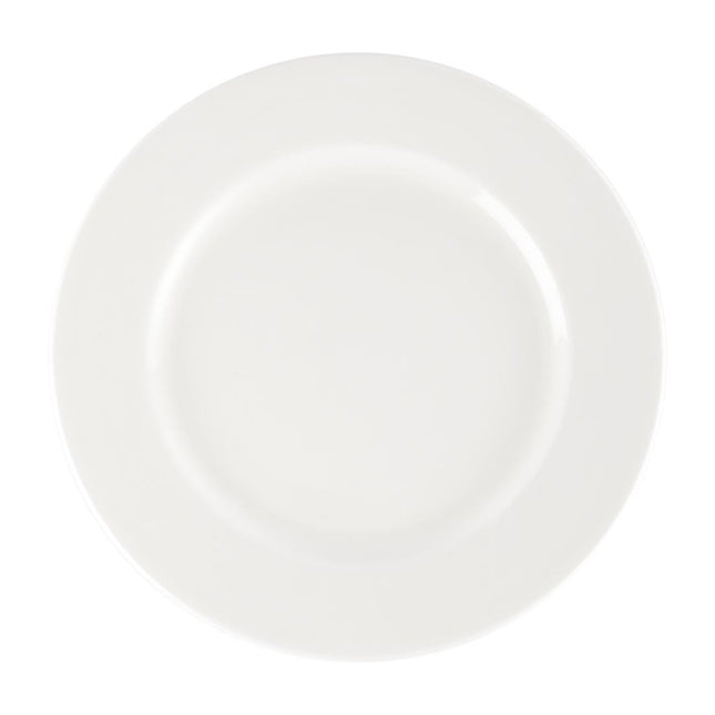 White Porcelain Classic Dinner Plate 20.2cm | Churchill Whiteware 2