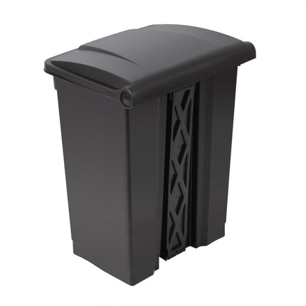 Hands-Free Pedal Bin 65L Black | Jantex 3