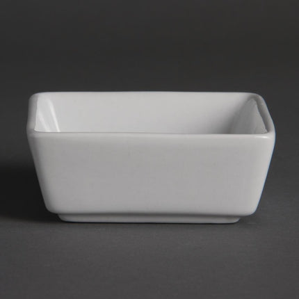 Whiteware Amuse Bowls 8.5x8.5cm (12 Pieces) | Olympia