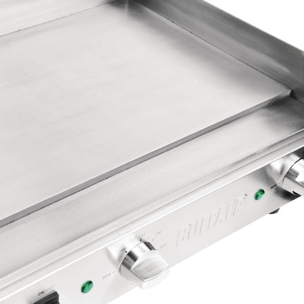 Heavy-Duty Extra Wide Electric Griddle | Buffalo | 2900W | Steel Plate & Stainless Steel Body | 24 x 74.5 x 47 cm 2