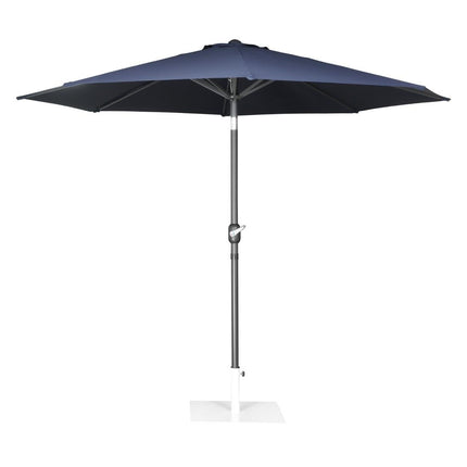 Round UV-Resistant Parasol 3M Diameter | Bolero Sevilla | Marine Blue