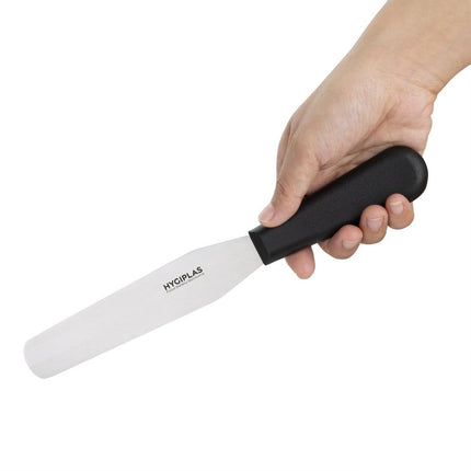 Straight Palette Knife 15cm with Flexible Stainless Steel Blade | Hygiplas 2