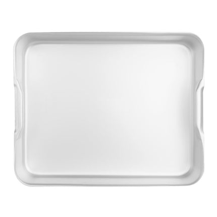 Extra Deep Aluminium Roasting Pan 100mm Depth with Integrated Handles | Vogue | 520mm 4