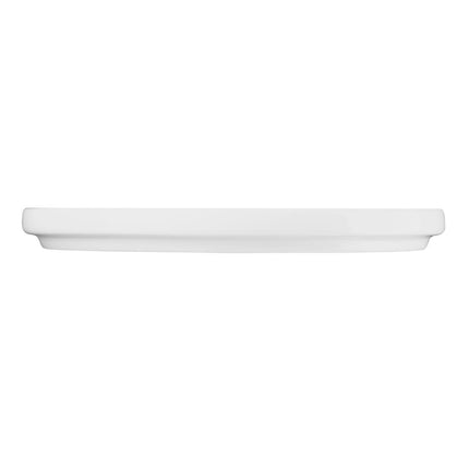 White Porcelain Flat Round Plate | Olympia | 210mm 4
