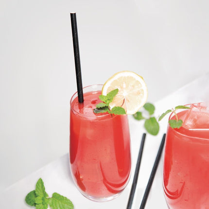 Compostable Paper Straws 210mm Black | Fiesta Compostable 3