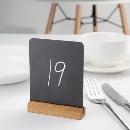 Mini Table Signs | Olympia | 100 x 80 mm | Set of 4 4