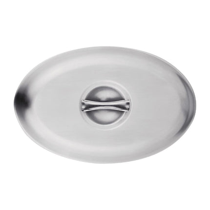 Stainless Steel Lid for Oval Covered Dish 29x20cm | Olympia 2