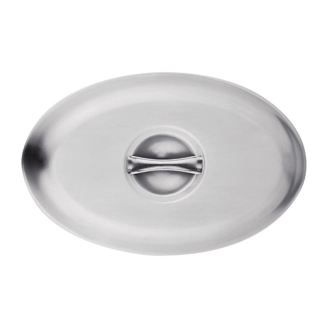 Stainless Steel Lid for Oval Covered Dish 29x20cm | Olympia 2