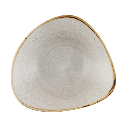 Raw Lotus Grey Bowls 228mm | Churchill Stonecast Raw