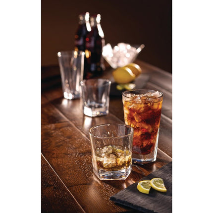 Hiball Glasses 470ml | Utopia Caledonian | 24 Pieces | Heavy Pentagonal Base 2