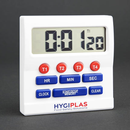 Digital Large Display Timer with 4 Settings | Hygiplas