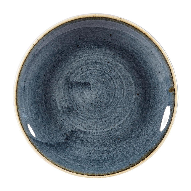 Stonecast Blueberry Evolve Coupe Plate 16.5cm | Churchill