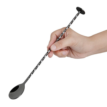 Titanium Black Cocktail Spoon | Olympia 3