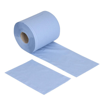 Jantex Blue 2-Ply Centrefeed Hand Towel Rolls 120m | 6 Rolls 7
