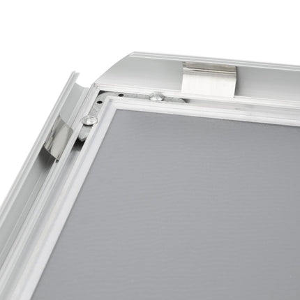 Aluminium Snap Frame A4 | Olympia | Matte Silver 25mm 3