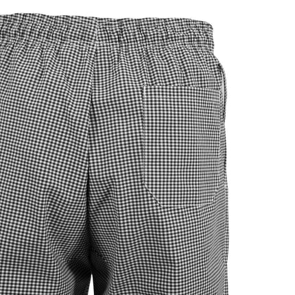 Unisex Teflon Coated Chef Trousers Black-White Check XS | Whites Easyfit 6