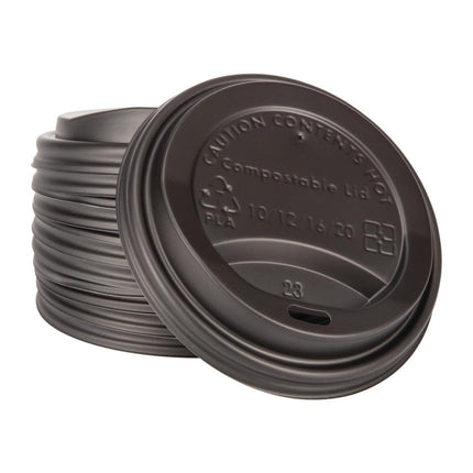 Compostable Coffee Cup Lids for 34cl Cups | Fiesta | 1000 Pieces 3