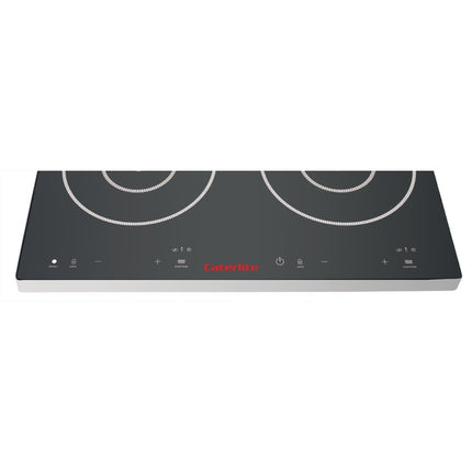 Double Induction Cooktop with Touch Control 3000W | Caterlite 2