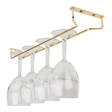 Brass Glass Rack 41cm | Classic & Retro Style 2