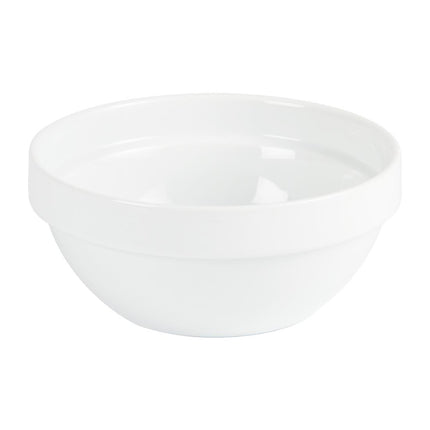 Olympia Whiteware Stackable Porcelain Bowl 14.5cm 3