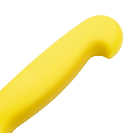 Hygiplas Yellow Serrated Ham Knife 24.8cm 4