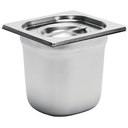 Stainless Steel GN 1/6 Container 20cm Depth | Gastro M 2