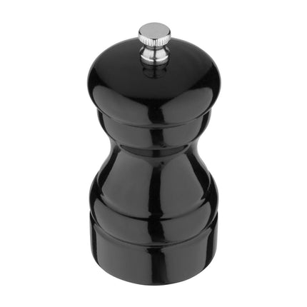 Black Wooden Pepper Mill and Salt Shaker Set | Olympia 3