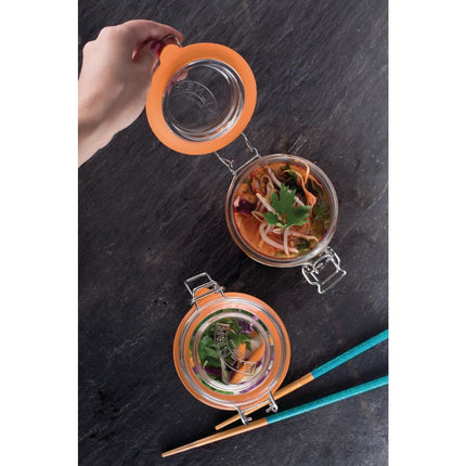 Kilner Glass Jar with Clip Lid 350ml 7