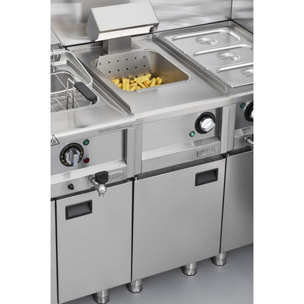 Countertop Chip Scuttle | Buffalo 600 Series | Stainless Steel 8