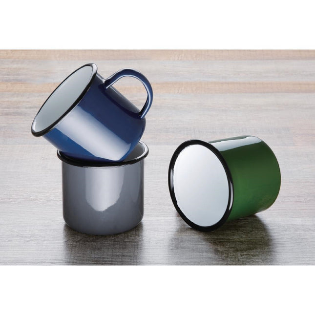 Enamel Mug Blue 35cl | Olympia 2