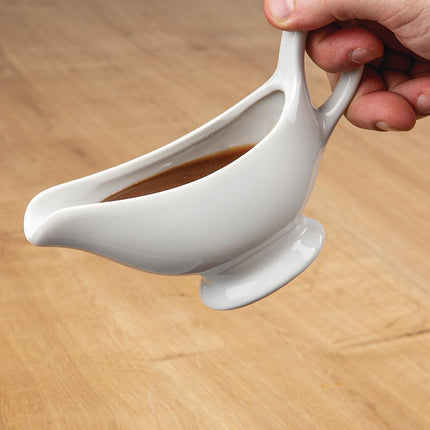 White Porcelain Sauce Bowls | Olympia Whiteware | 180ml 2