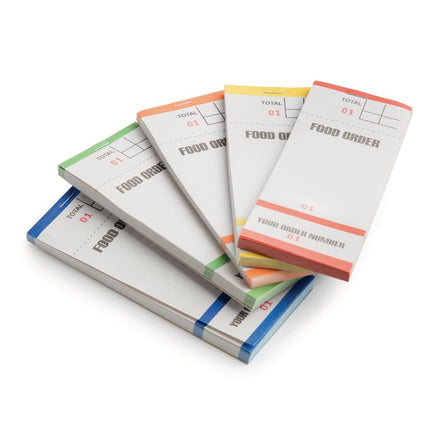Single-Page Order Pads with Detachable Numbers (50 Sheets) | Olympia 6