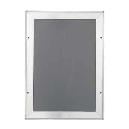 Aluminium Snap Frame A4 | Olympia | Matte Silver 25mm 4
