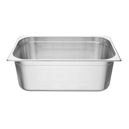 Perforated Stainless Steel GN 1/1 Pan 200mm | Vogue 4