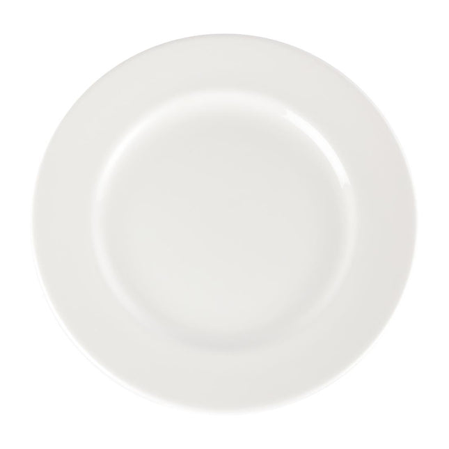 White Porcelain Classic Dinner Plate 25.4cm | Churchill Whiteware